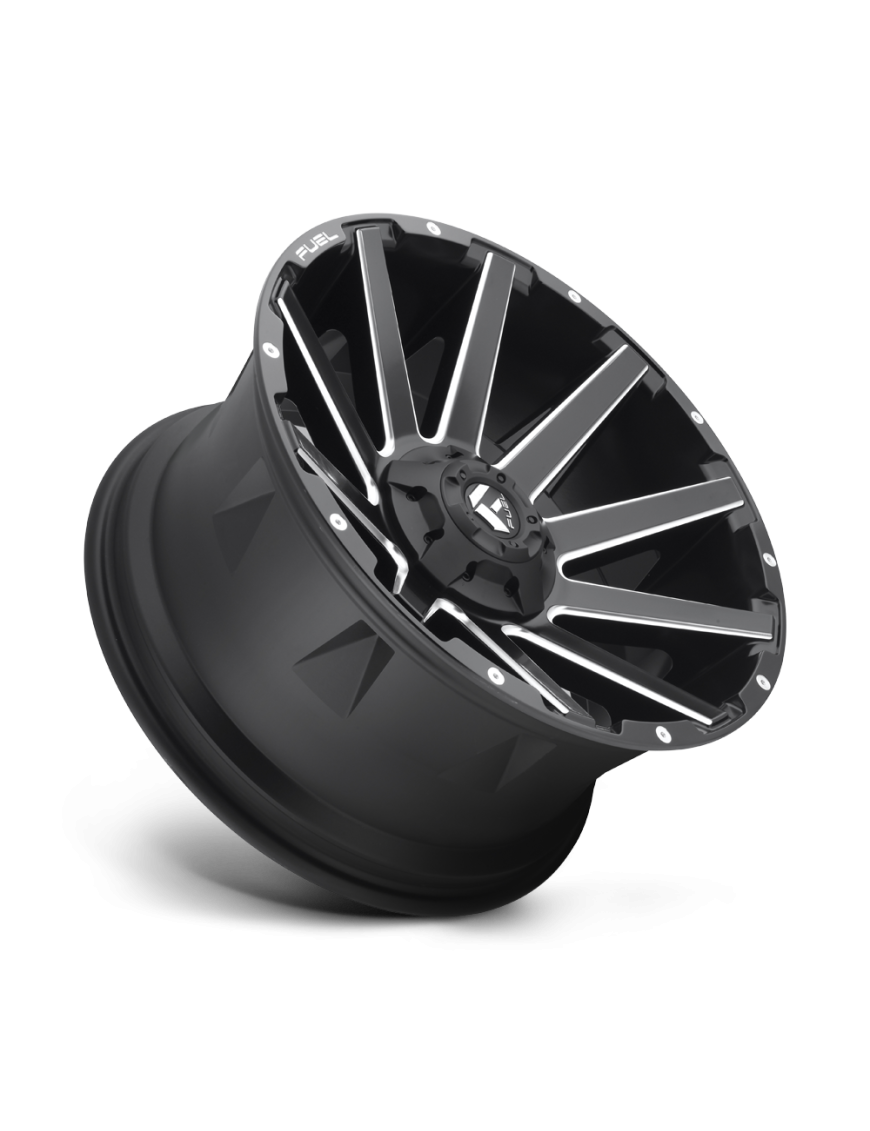 Felga aluminiowa D616 CONTRA Matte Black Milled FUEL