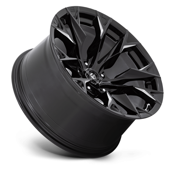 Felga aluminiowa D803 FLAME Gloss Black Milled FUEL - ujęcie 3
