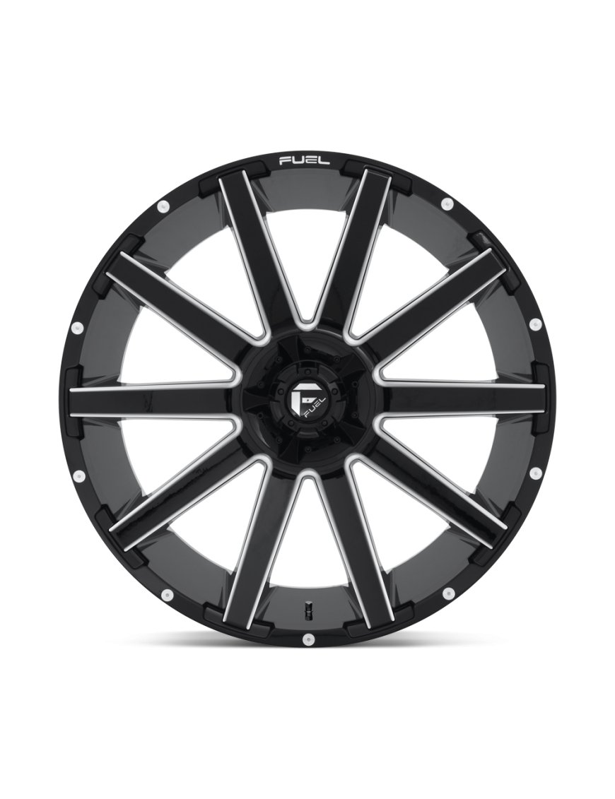 Felga aluminiowa D615 CONTRA Gloss Black Milled FUEL