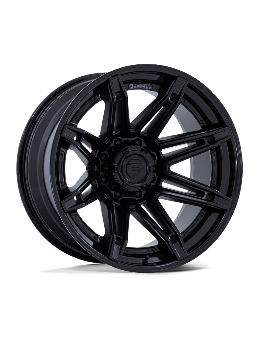 Felga aluminiowa FC401 BRAWL Matte Black W/ Gloss Black Lip FUEL