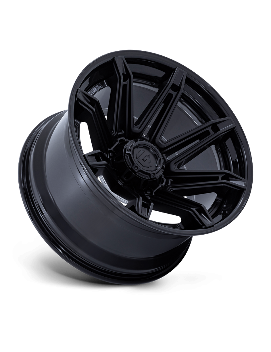 Felga aluminiowa FC401 BRAWL Matte Black W/ Gloss Black Lip FUEL