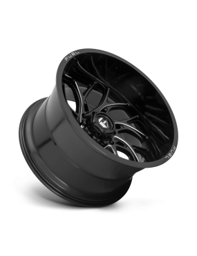 Felga aluminiowa D741 RUNNER Gloss Black Milled FUEL