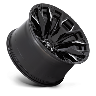 Felga aluminiowa D803 FLAME Gloss Black Milled FUEL - ujęcie 2
