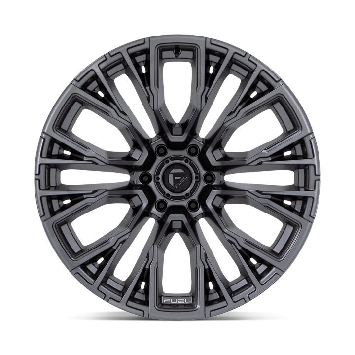 Felga aluminiowa D848 REBAR Matte Gunmetal FUEL - ujęcie 3
