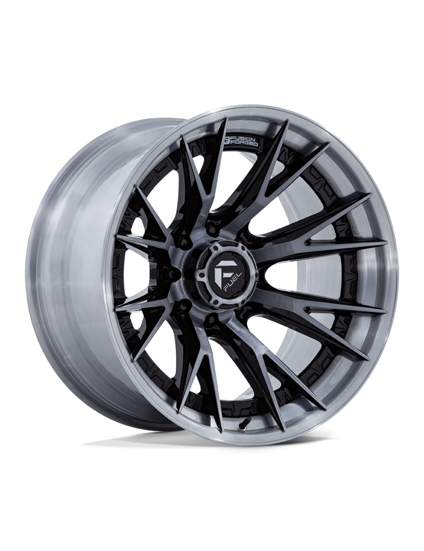 Felga aluminiowa FC402 CATALYST Gloss Black Brushed Dark Tint FUEL