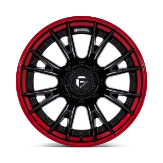 Felga aluminiowa FC402 CATALYST Matte Black W/ Candy Red Lip FUEL - ujęcie 2
