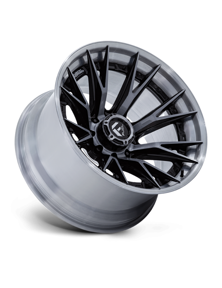 Felga aluminiowa FC402 CATALYST Gloss Black Brushed Dark Tint FUEL
