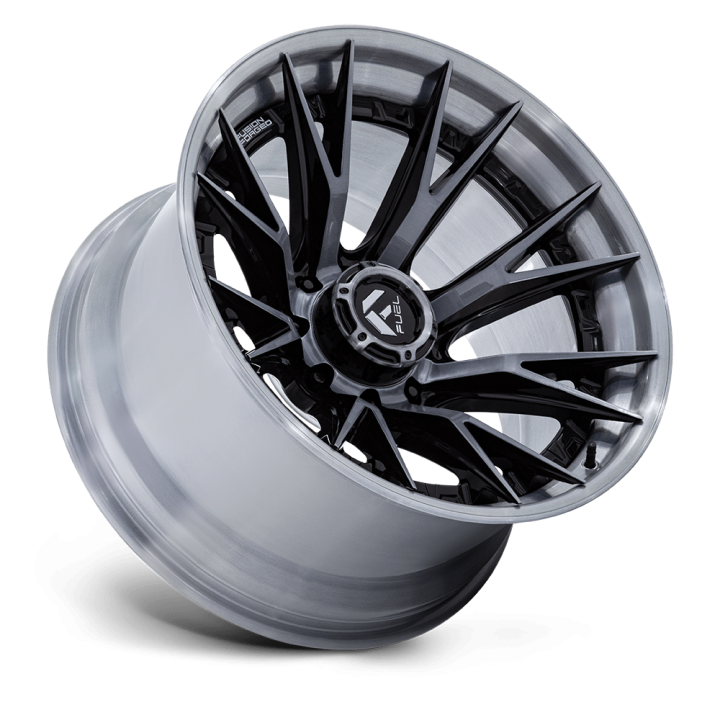 Felga aluminiowa FC402 CATALYST Gloss Black Brushed Dark Tint FUEL - ujęcie 3