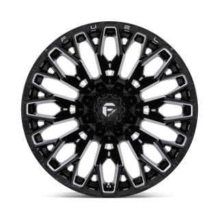 Felga aluminiowa FC865 STRIKE Gloss Black Milled FUEL - ujęcie 2