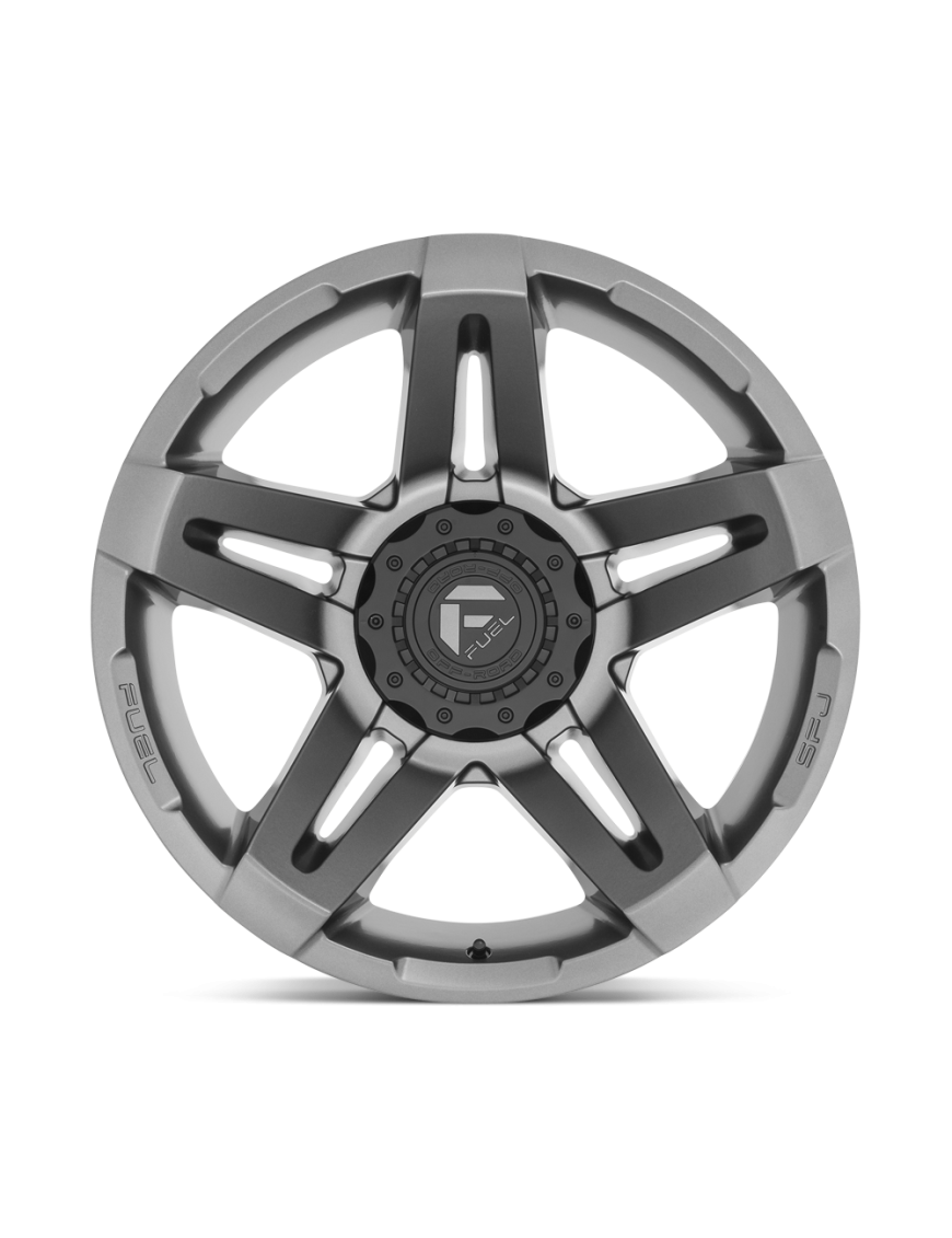 Felga aluminiowa D764 SFJ Matte Gun Metal FUEL
