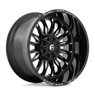 Felga aluminiowa D795 ARC Gloss Black Milled FUEL