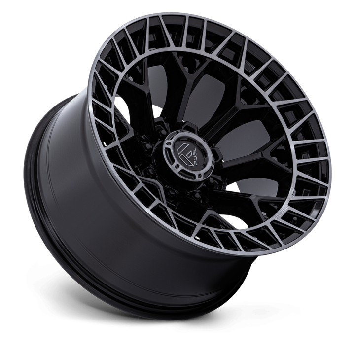 Felga aluminiowa FC873 CHARGER Gloss Black Brushed Dark Tint FUEL - ujęcie 3