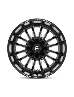 Felga aluminiowa D795 ARC Gloss Black Milled FUEL