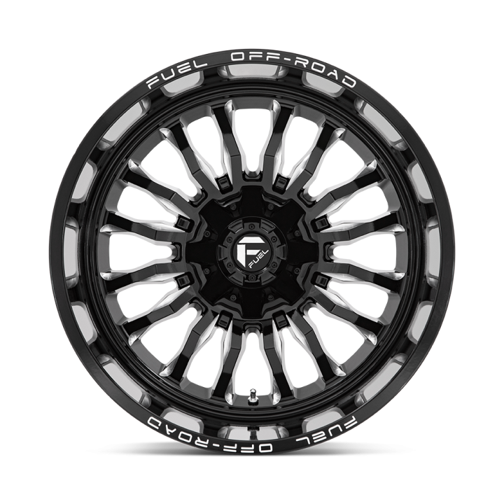 Felga aluminiowa D795 ARC Gloss Black Milled FUEL - ujęcie 3