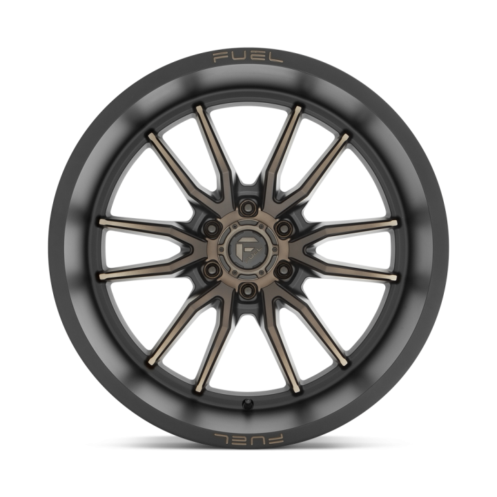 Felga aluminiowa D762 CLASH Matte Black Double Dark Tint FUEL - ujęcie 2