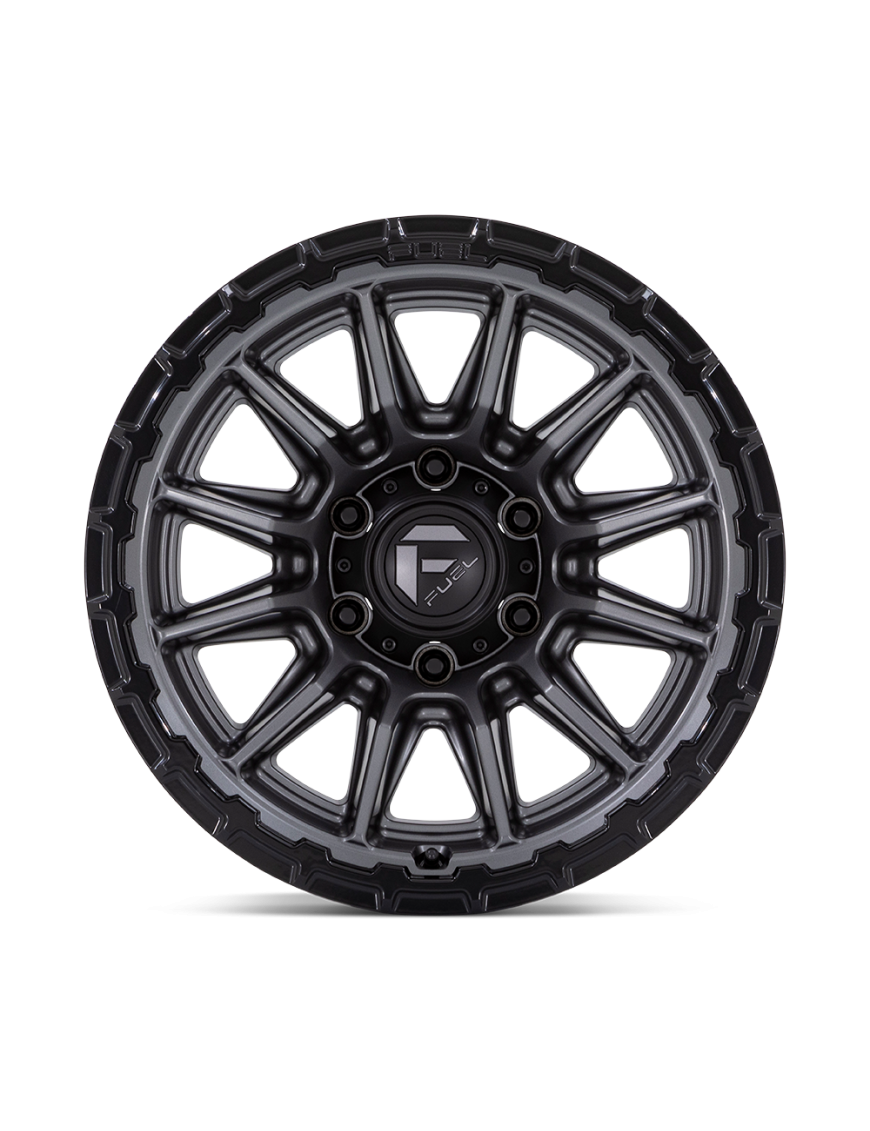 Felga aluminiowa FC866 PISTON Matte Gunmetal W/ Gloss Black Lip FUEL