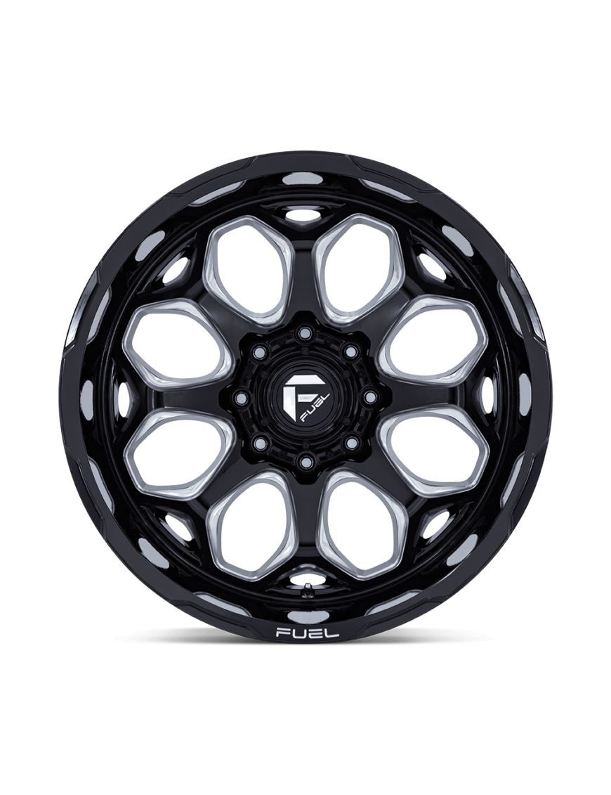 Felga aluminiowa FC862 SCEPTER Gloss Black Milled FUEL