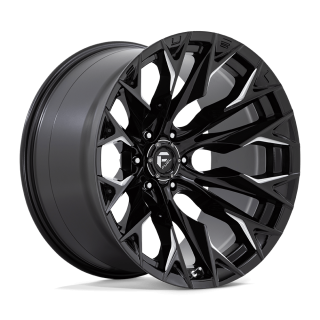 Felga aluminiowa D803 FLAME Gloss Black Milled FUEL