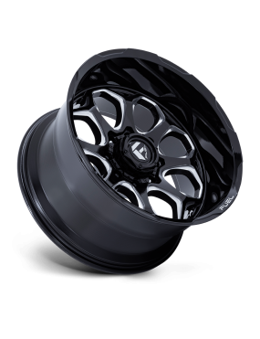 Felga aluminiowa FC862 SCEPTER Gloss Black Milled FUEL