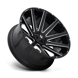 Felga aluminiowa D615 CONTRA Gloss Black Milled FUEL - ujęcie 2