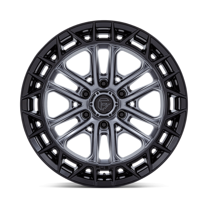 Felga aluminiowa FC874 CELSIUS Matte Gunmetal W/ Matte Black Lip FUEL - ujęcie 2
