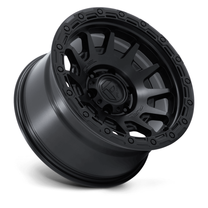 Felga aluminiowa FC884 FORTRESS Matte Black W/ Gloss Black Lip FUEL - ujęcie 2