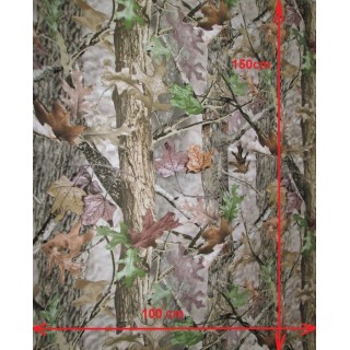 Naklejka okleina folia samoprzylepna camo camouflage realtre mossy oak 1,5m2