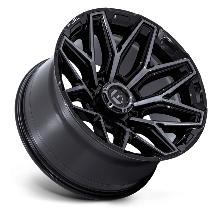 Felga aluminiowa FLUX Gloss Black Brush Fc Gray Ddt FUEL - ujęcie 3
