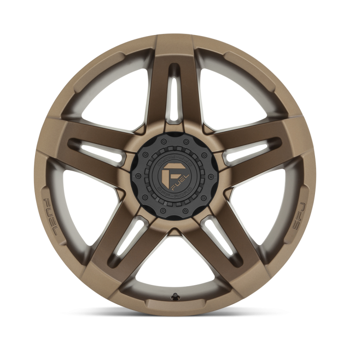 Felga aluminiowa D765 SFJ Matte Bronze FUEL - ujęcie 3