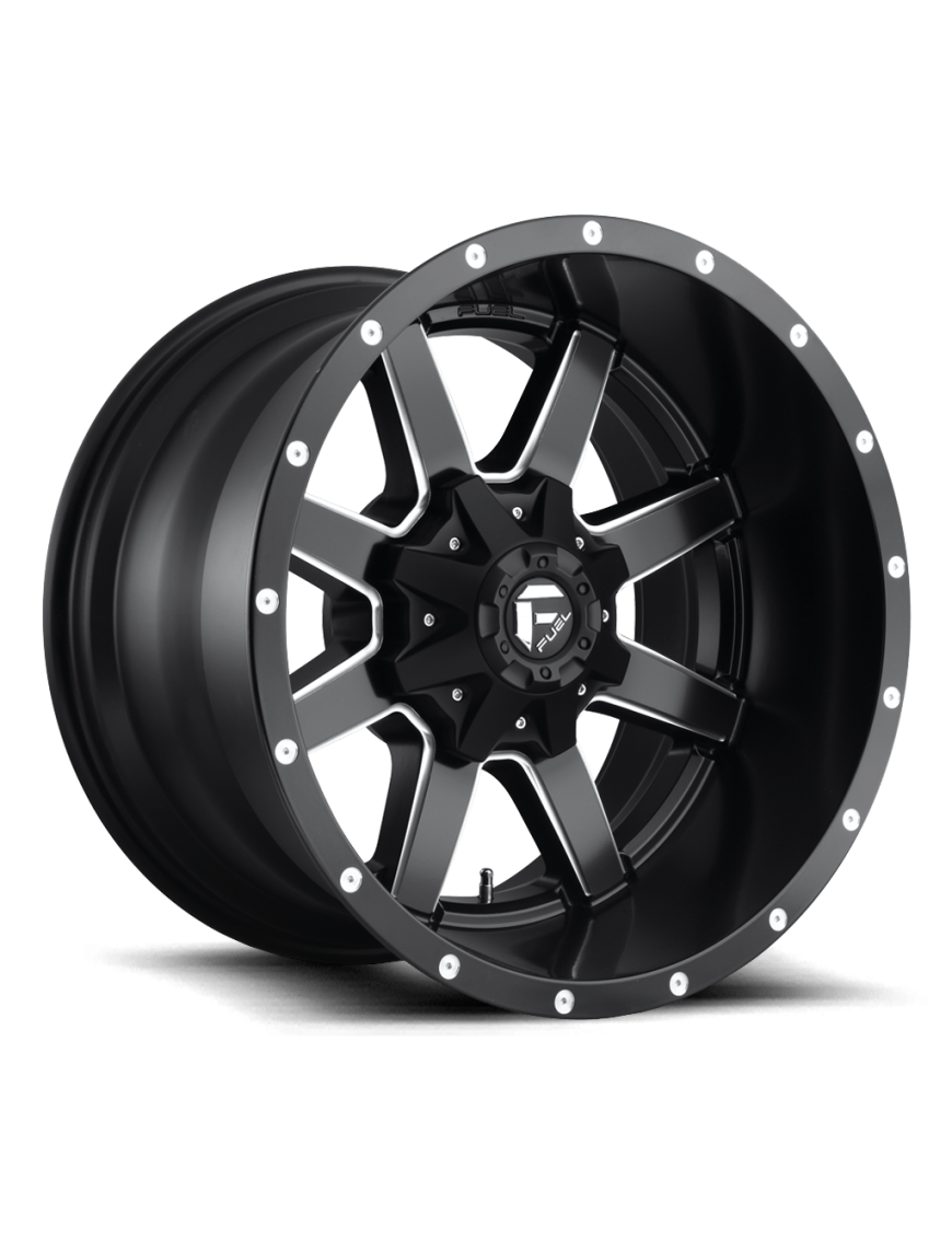 Felga aluminiowa D538 MAVERICK Matte Black Milled FUEL