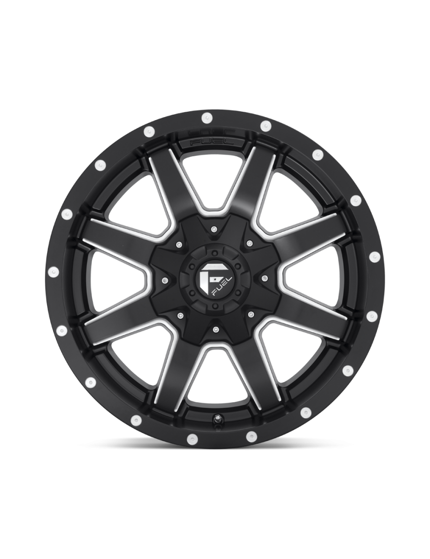 Felga aluminiowa D538 MAVERICK Matte Black Milled FUEL - ujęcie 2