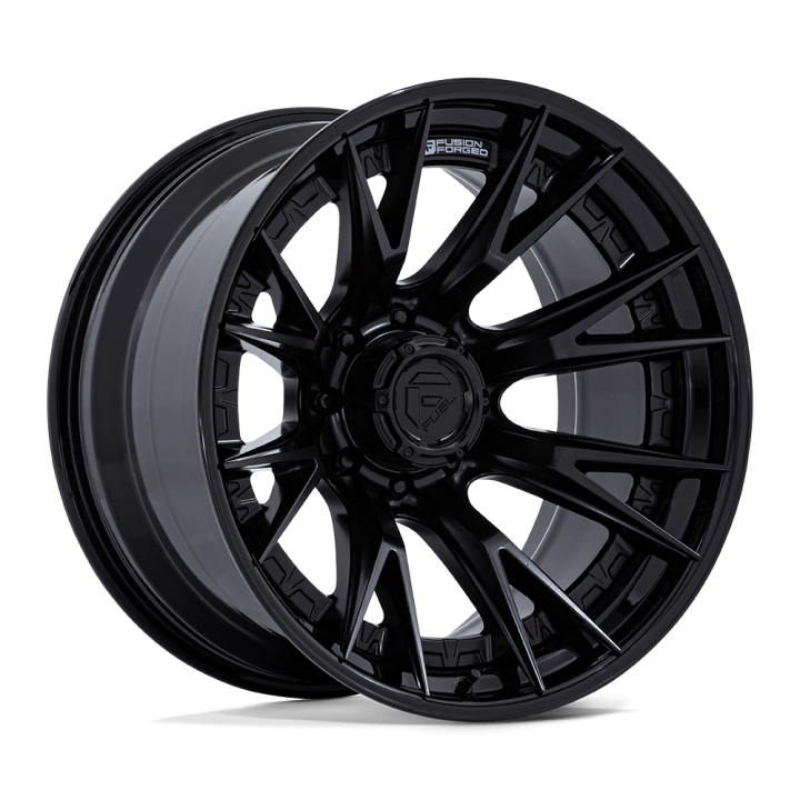 Felga aluminiowa FC402 CATALYST Matte Black W/ Gloss Black Lip FUEL