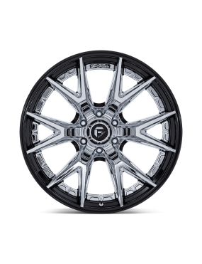 Felga aluminiowa FC402 CATALYST Chrome W/ Gloss Black Lip FUEL