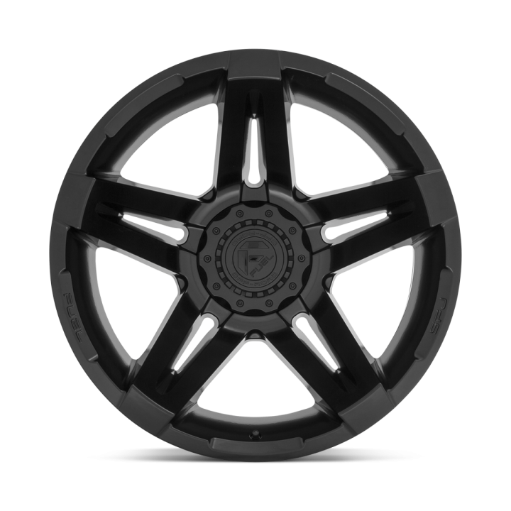 Felga aluminiowa D763 SFJ Matte Black FUEL - ujęcie 2