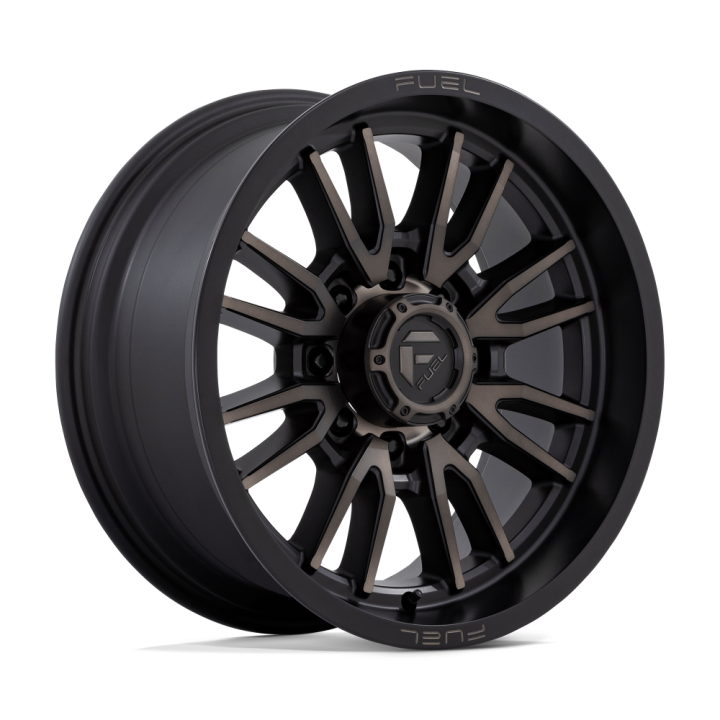 Felga aluminiowa D762 CLASH Matte Black Double Dark Tint FUEL