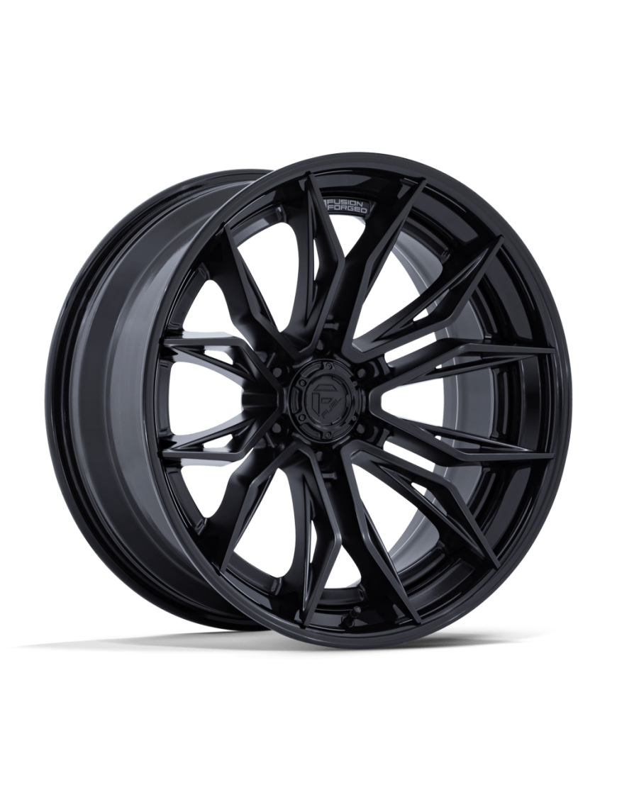 Felga aluminiowa FC404 MUTINY Matte Black W/ Gloss Black Lip FUEL