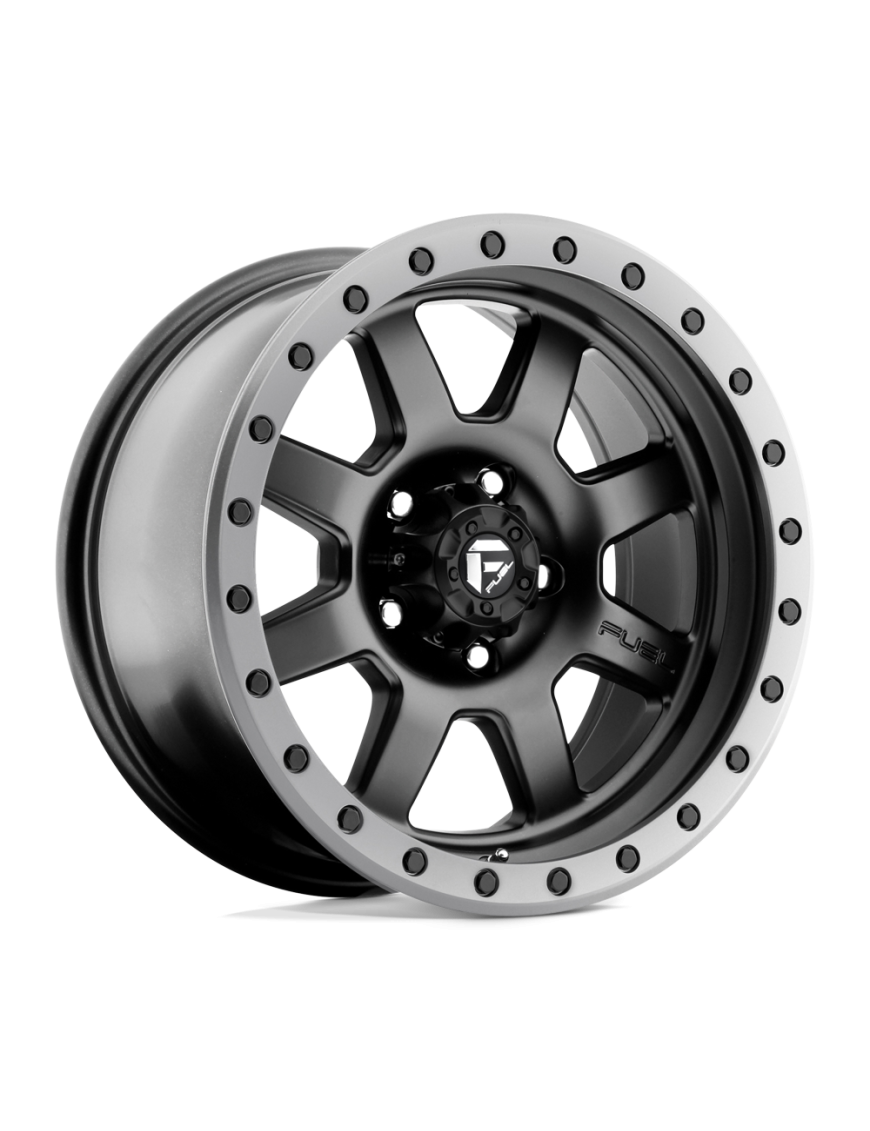 Felga aluminiowa D551 TROPHY Matte Black Gun Metal Ring FUEL