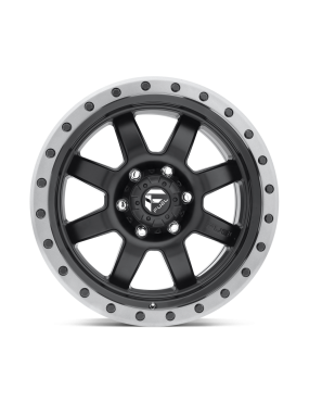 Felga aluminiowa D551 TROPHY Matte Black Gun Metal Ring FUEL