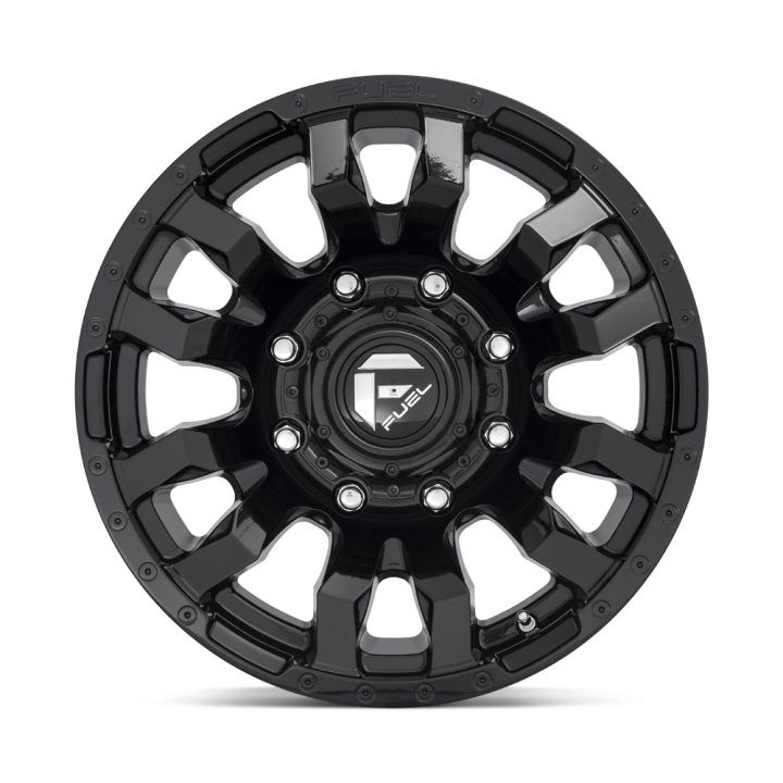 Felga aluminiowa D675 BLITZ Gloss Black FUEL - ujęcie 2