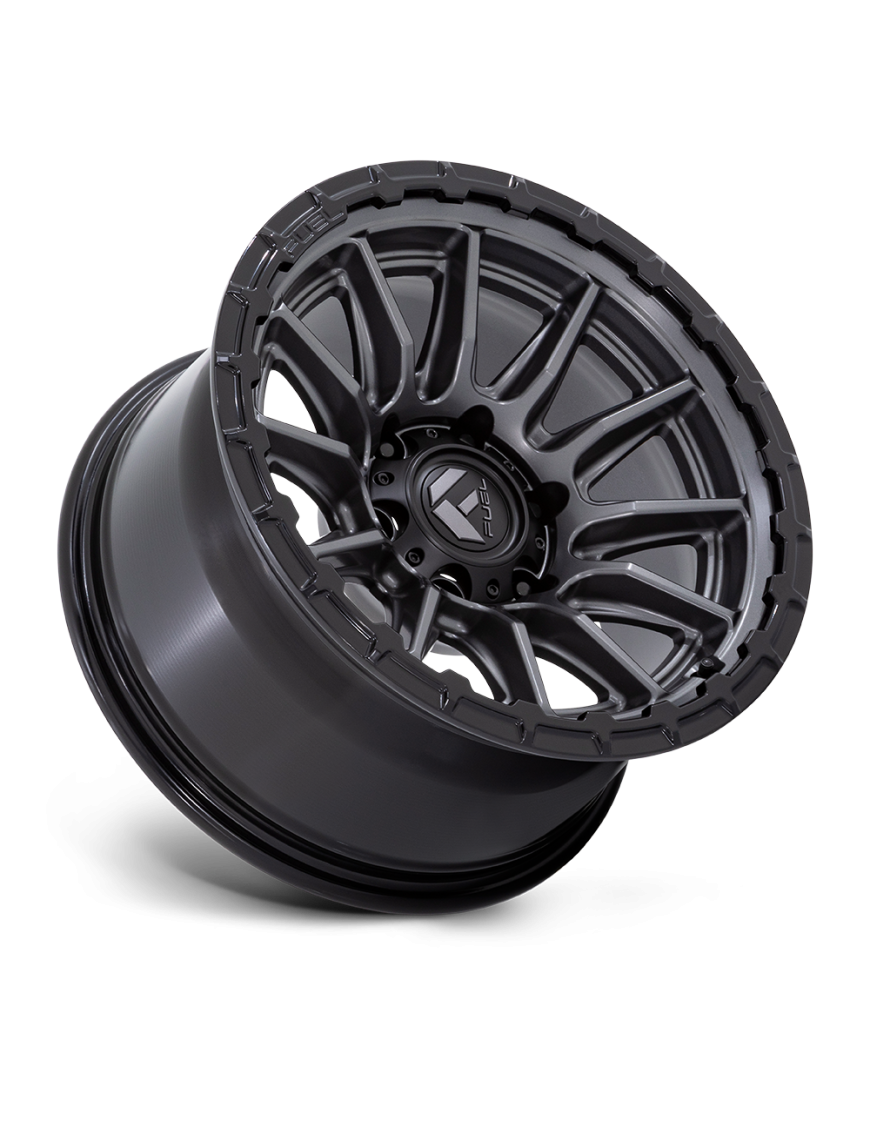 Felga aluminiowa FC866 PISTON Matte Gunmetal W/ Gloss Black Lip FUEL