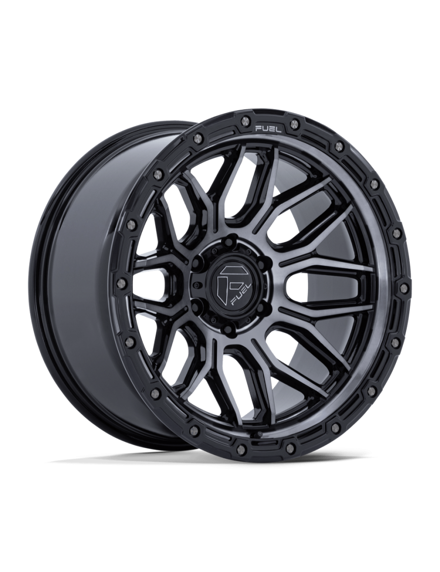 Felga aluminiowa FC881 SURGE Gloss Black Machined W/ Gray Tint FUEL