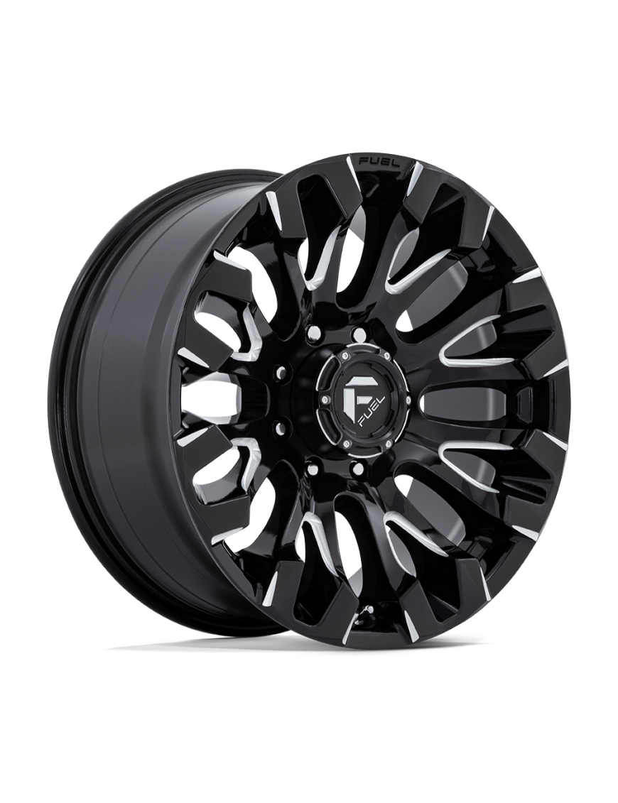 Felga aluminiowa D828 QUAKE Gloss Black Milled FUEL