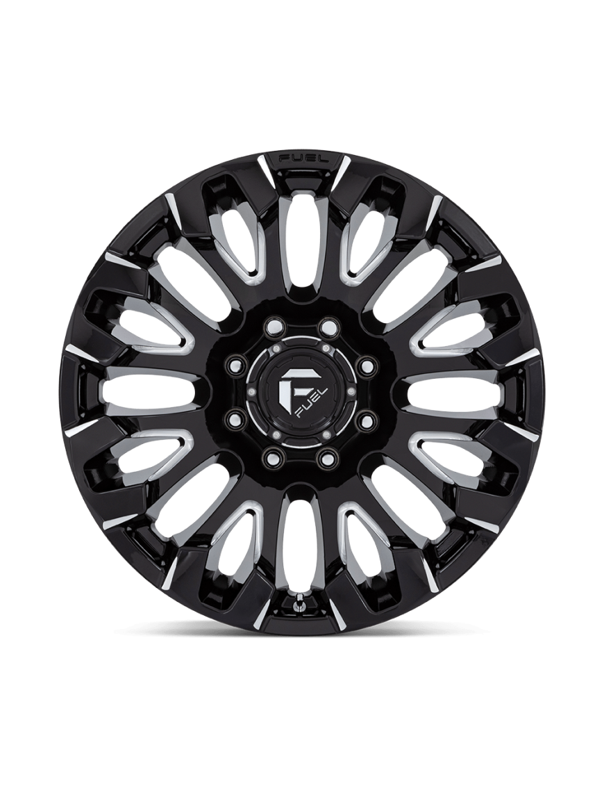 Felga aluminiowa D828 QUAKE Gloss Black Milled FUEL