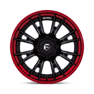 Felga aluminiowa FC402 CATALYST Matte Black W/ Candy Red Lip FUEL - ujęcie 2