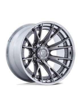 Felga aluminiowa FC402 CATALYST Platinum W/ Chrome Lip FUEL