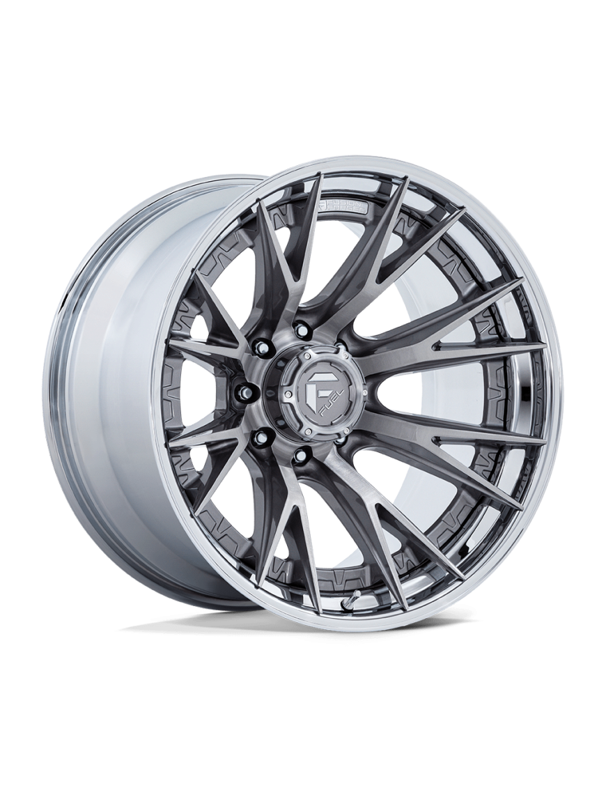 Felga aluminiowa FC402 CATALYST Platinum W/ Chrome Lip FUEL