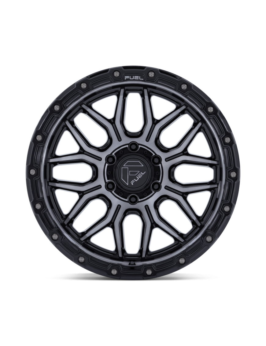 Felga aluminiowa FC881 SURGE Gloss Black Machined W/ Gray Tint FUEL