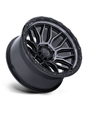 Felga aluminiowa FC881 SURGE Gloss Black Machined W/ Gray Tint FUEL