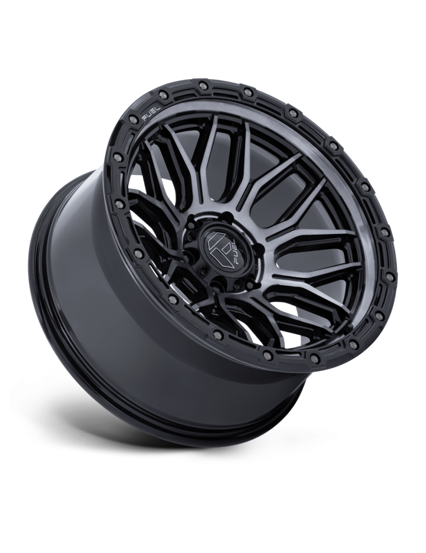 Felga aluminiowa FC881 SURGE Gloss Black Machined W/ Gray Tint FUEL