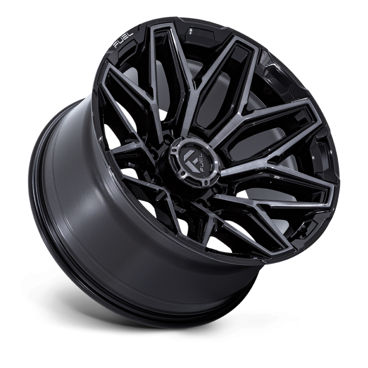 Felga aluminiowa FLUX Gloss Black Brush Fc Gray Ddt FUEL - ujęcie 3